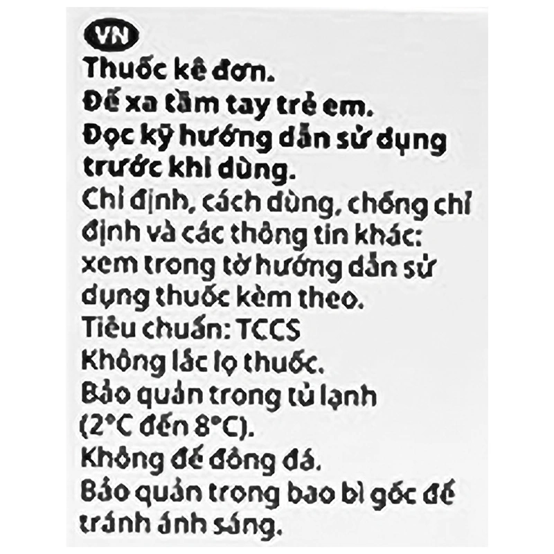 Dung dịch pha dịch truyền Rybrevant 50mg/ml điều trị ung thư phổi lọ 7ml - 5